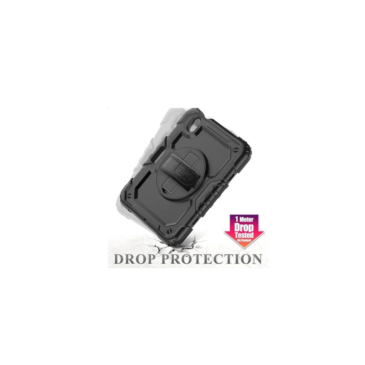 GENERICO - Funda Armadura Antigolpe Para iPad Mini 6 / Mini 7 A17 Pro 8.3"