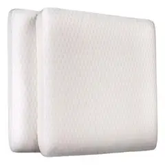 GENERICO - Pack 2 Unidades De Almohadas Blanco Viscoelástica 65x38 Cm