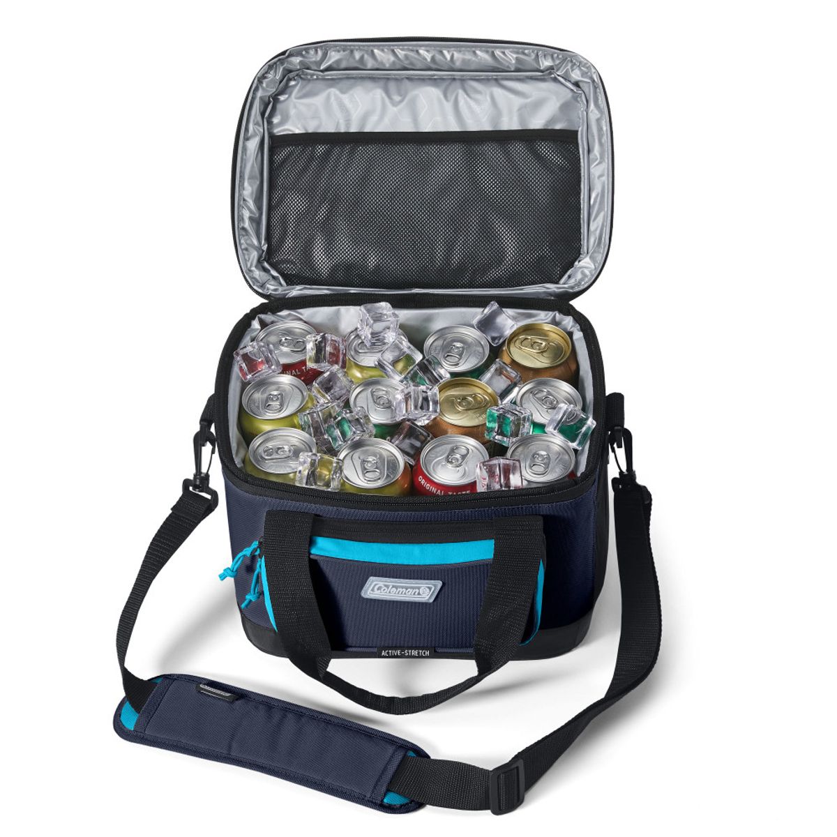 COLEMAN - Soft Cooler Coleman Xpand Capacidad 24 Latas Azul