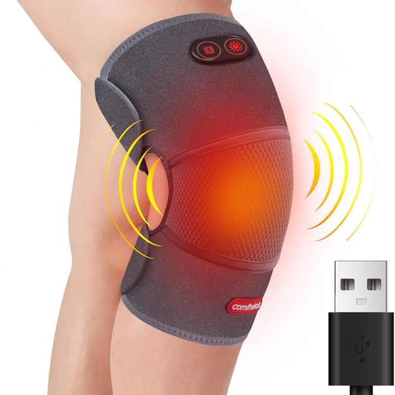 MOVI - KneeTherapy Plus  Rodillera Térmica con Masaje Vibratorio