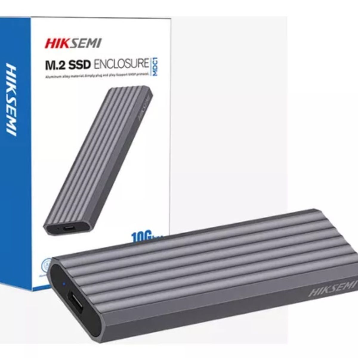HIKVISION - Case Cofre Externo Ssd M.2 Usb C 3.2 Nvme Pcie Hiksemi Mdc1