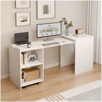 Escritorio Plegable Para Studio 140x44x80 Con Dos Repisa