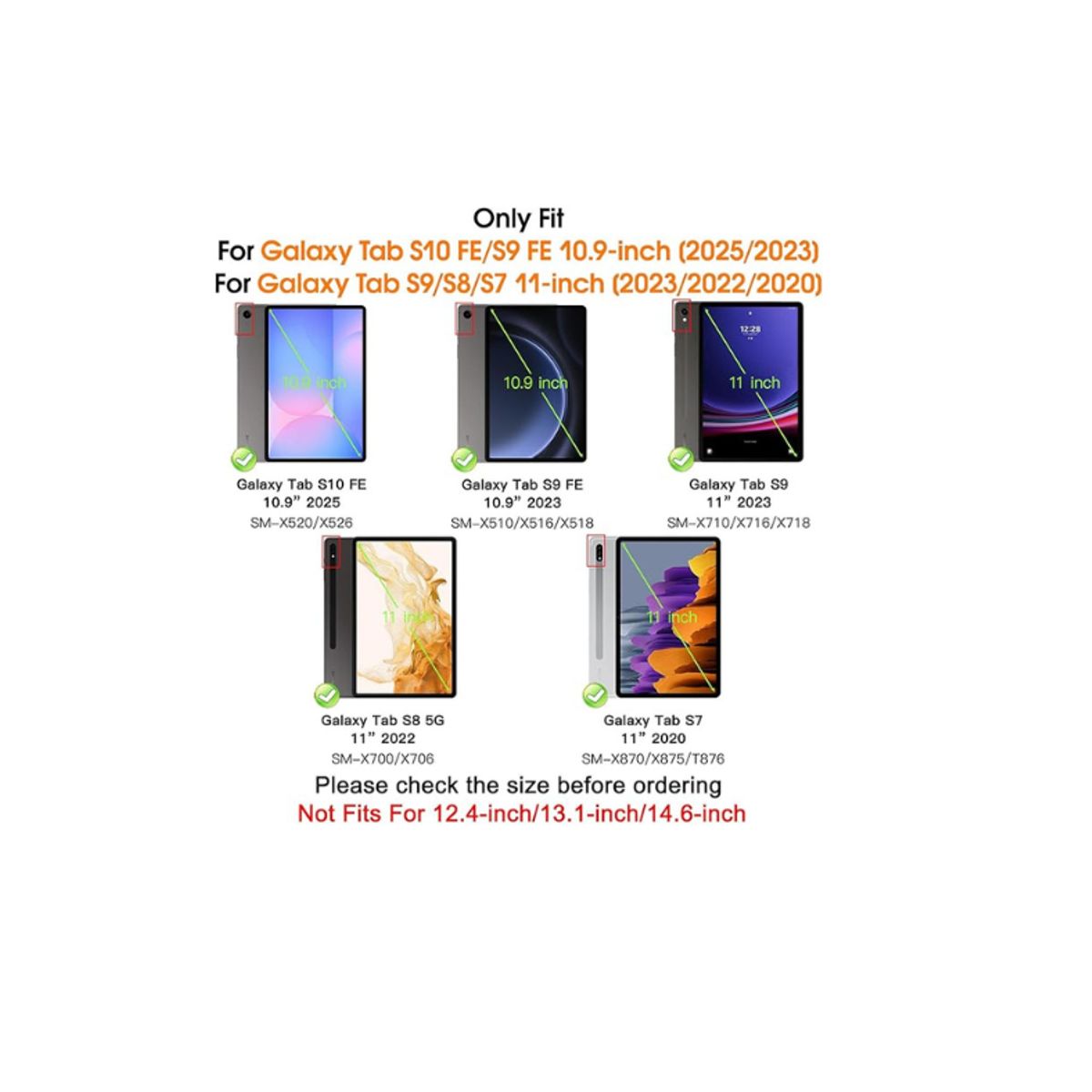 GENERICO - Funda Armadura Antigolpe Para Tablet Samsung Galaxy S9 11