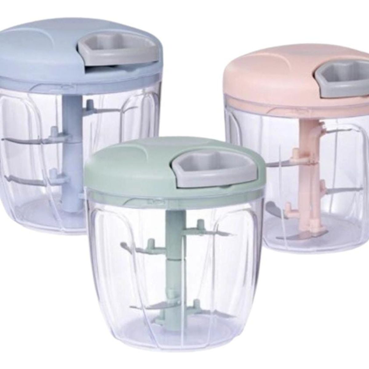 GENERICO - Picador De Verduras 900ml Picadora Cebolla Manual Vegetal