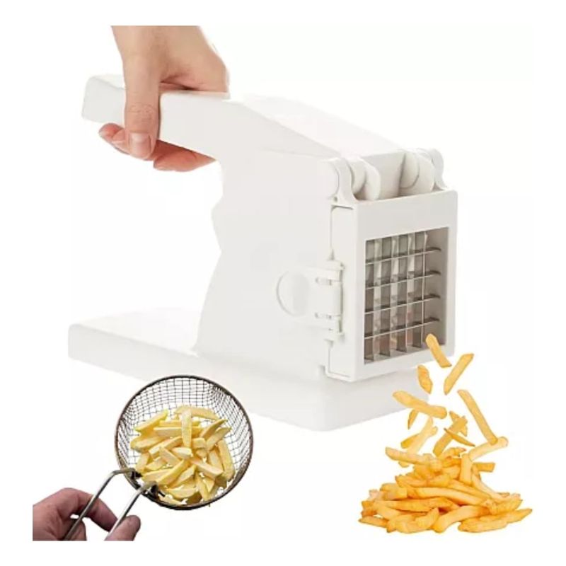 GENERICO - Cortador Picador De Papas Fritas Rebanador Verduras Maquina