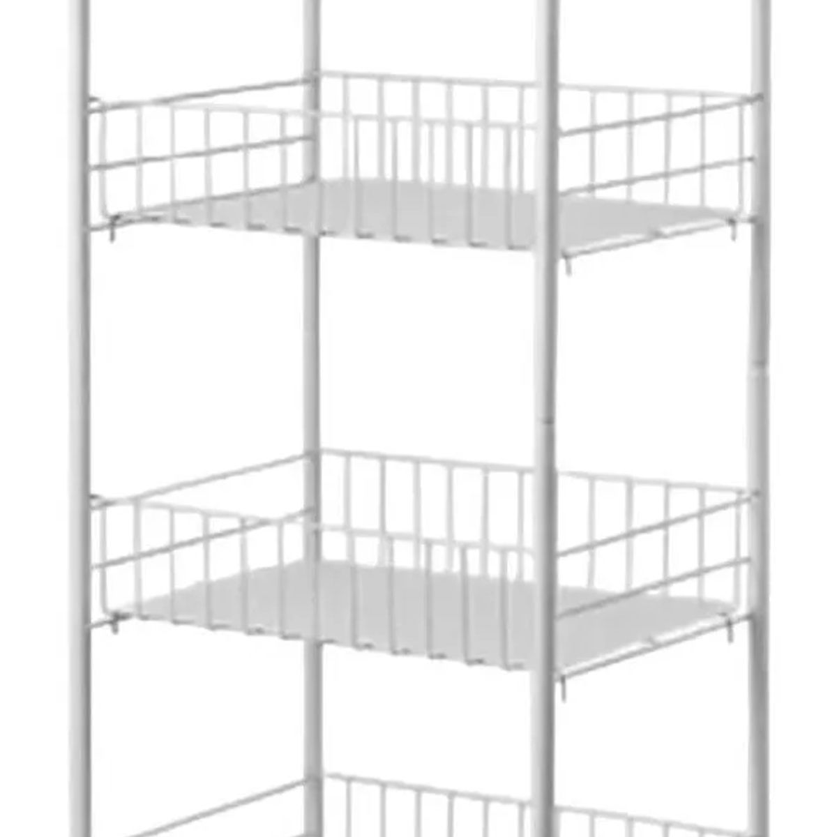 GENERICO - Carrito Verdulero Frutero 4 Estantes Con Ruedas Cocina
