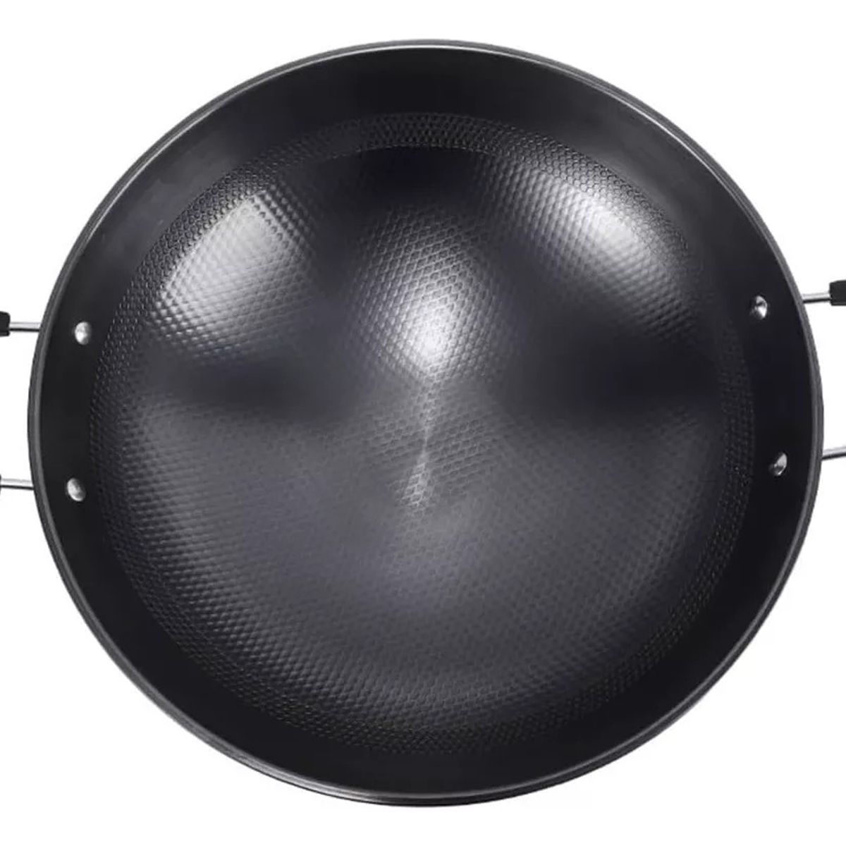 GENERICO - Disco Wok Chino Antiadherente Con Manillas 465cm