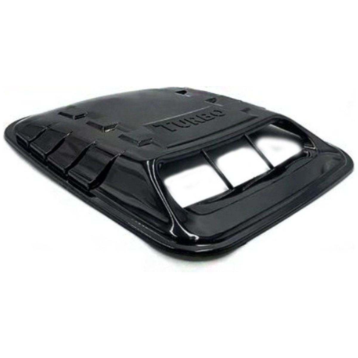 GENERICO - Toma D Aire Capot Turbo Auto Tuning Universal Negro Brillant