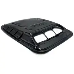 GENERICO - Toma D Aire Capot Turbo Auto Tuning Universal Negro Brillant