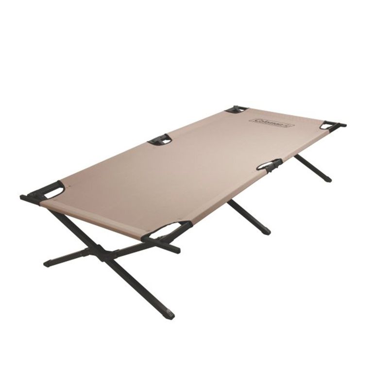 Cama de Camping Trailhead Single Beige y Negro