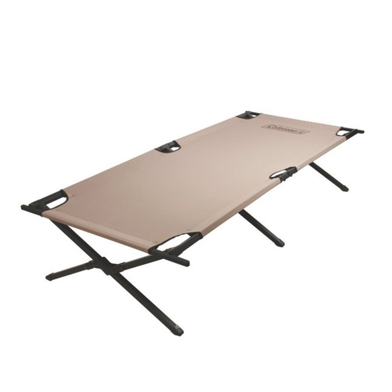 COLEMAN - Cama de Camping Trailhead Single Coleman Beige y Negro