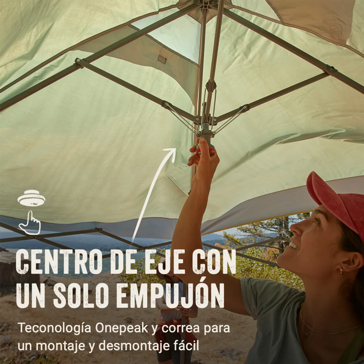 COLEMAN - Toldo Plegable Coleman Oasis 3 mt x 3 mt Facil Montaje