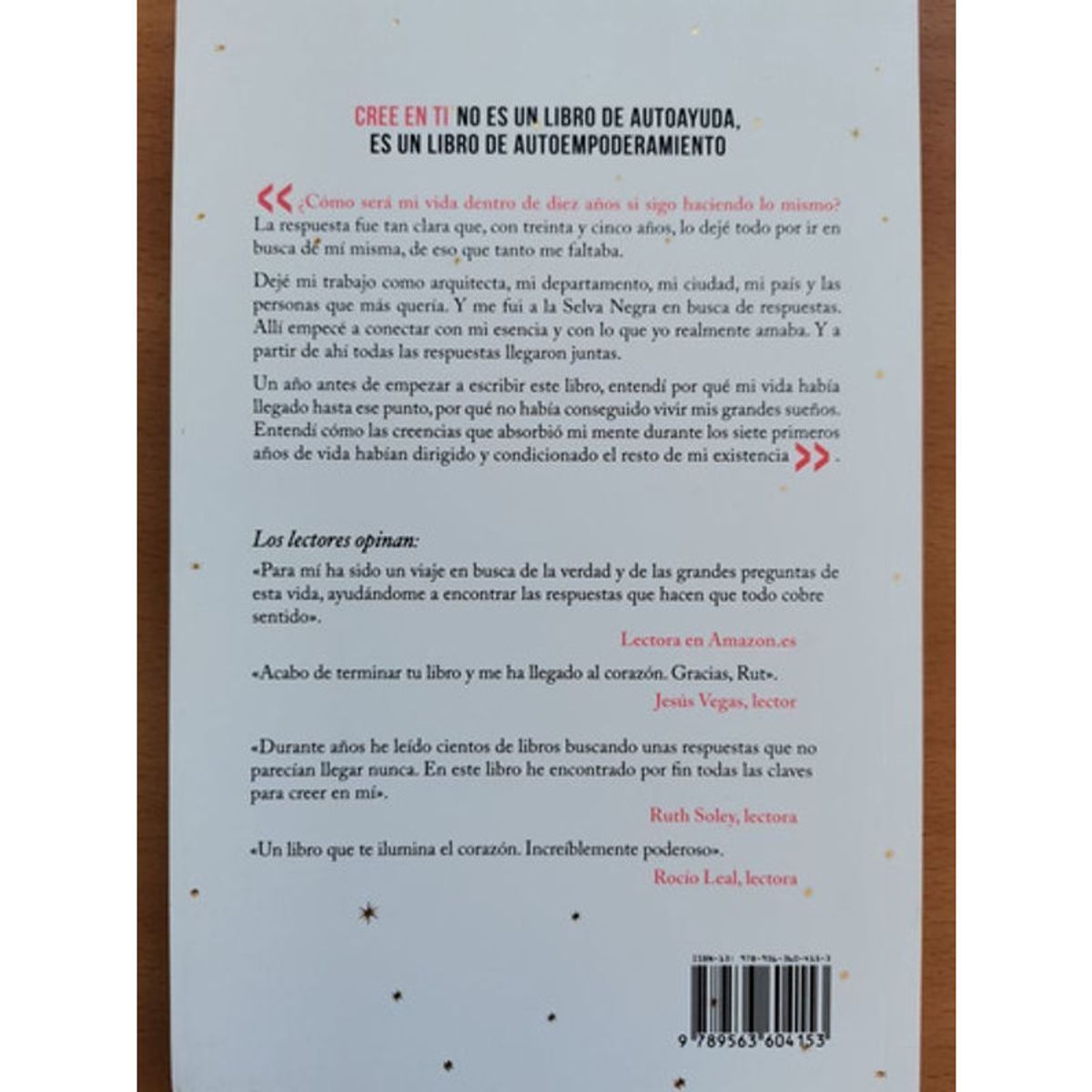 GENERICO - Cree En Ti Rut Nieves Editorial Planeta Tapa Blanda