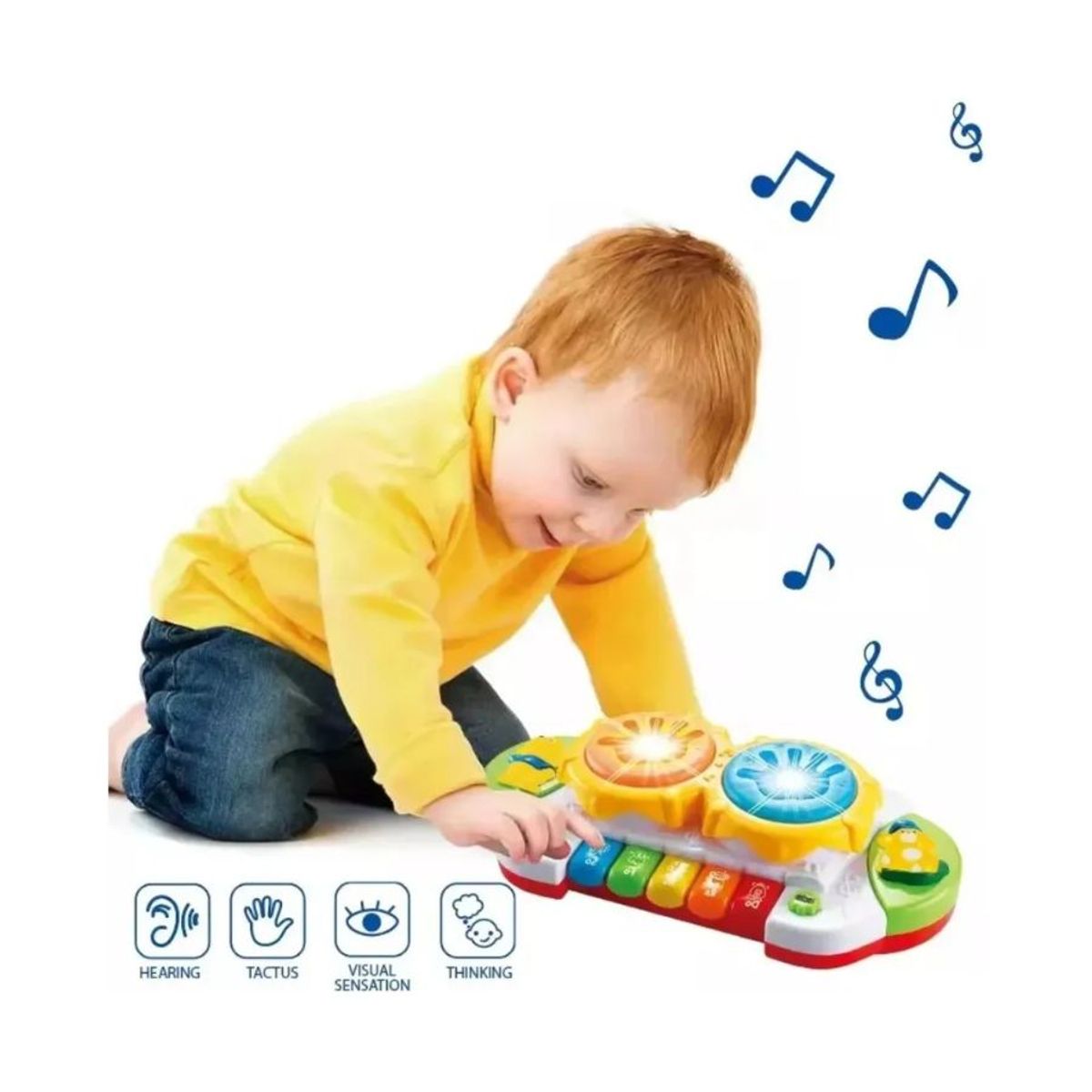 GENERICO - Piano Multifuncional Interactivo Juguete Para Niños