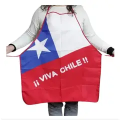 GENERICO - Delantal Dieciochero Pechera Fiestas Patrias Celebración 18