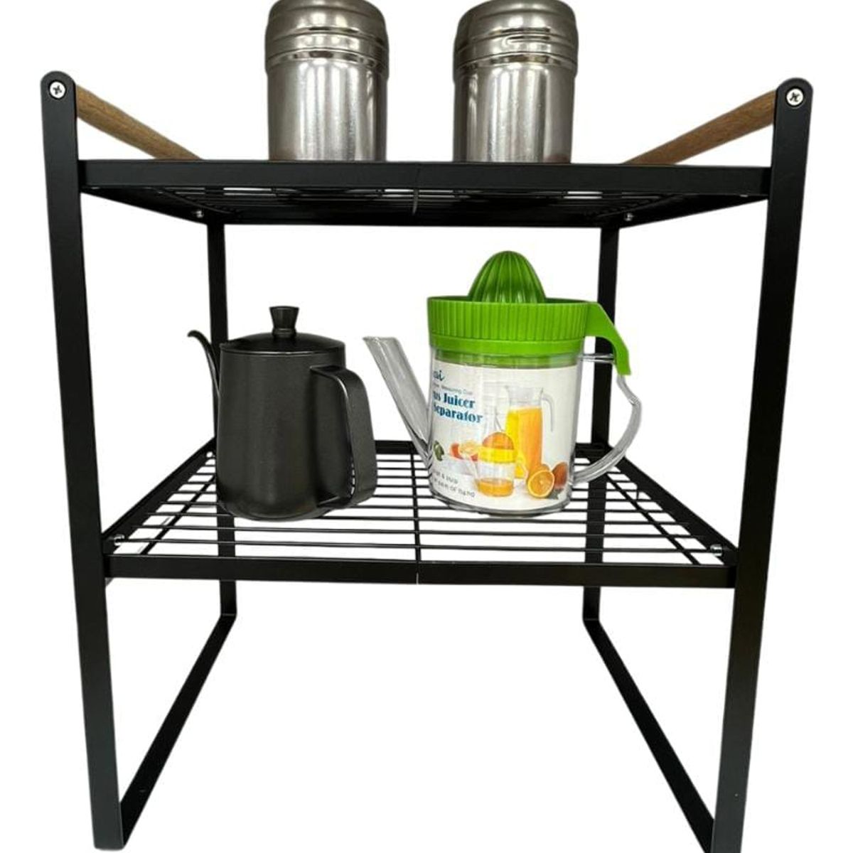 GENERICO - Organizador De Gabinetes De Cocina Estante 2 Niveles