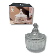 GENERICO - Bombonera Azucarero Caramelera Decorativo De Cristal
