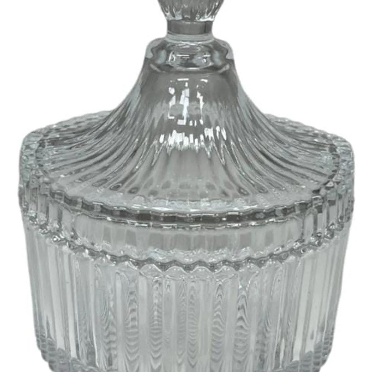 GENERICO - Bombonera Azucarero Caramelera Decorativo De Cristal