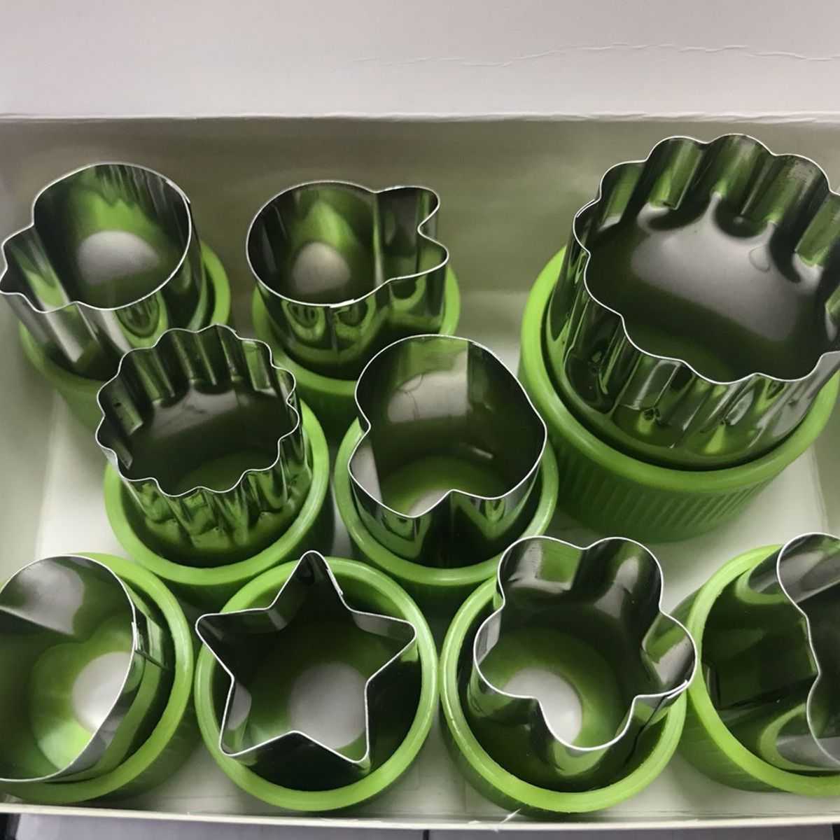 GENERICO - Cortador Para Frutas Verduras Y Masas 9unidades 5x8800