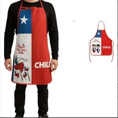 GENERICO - Delantal Dieciochero Pechera Fiestas Patrias Celebración 18