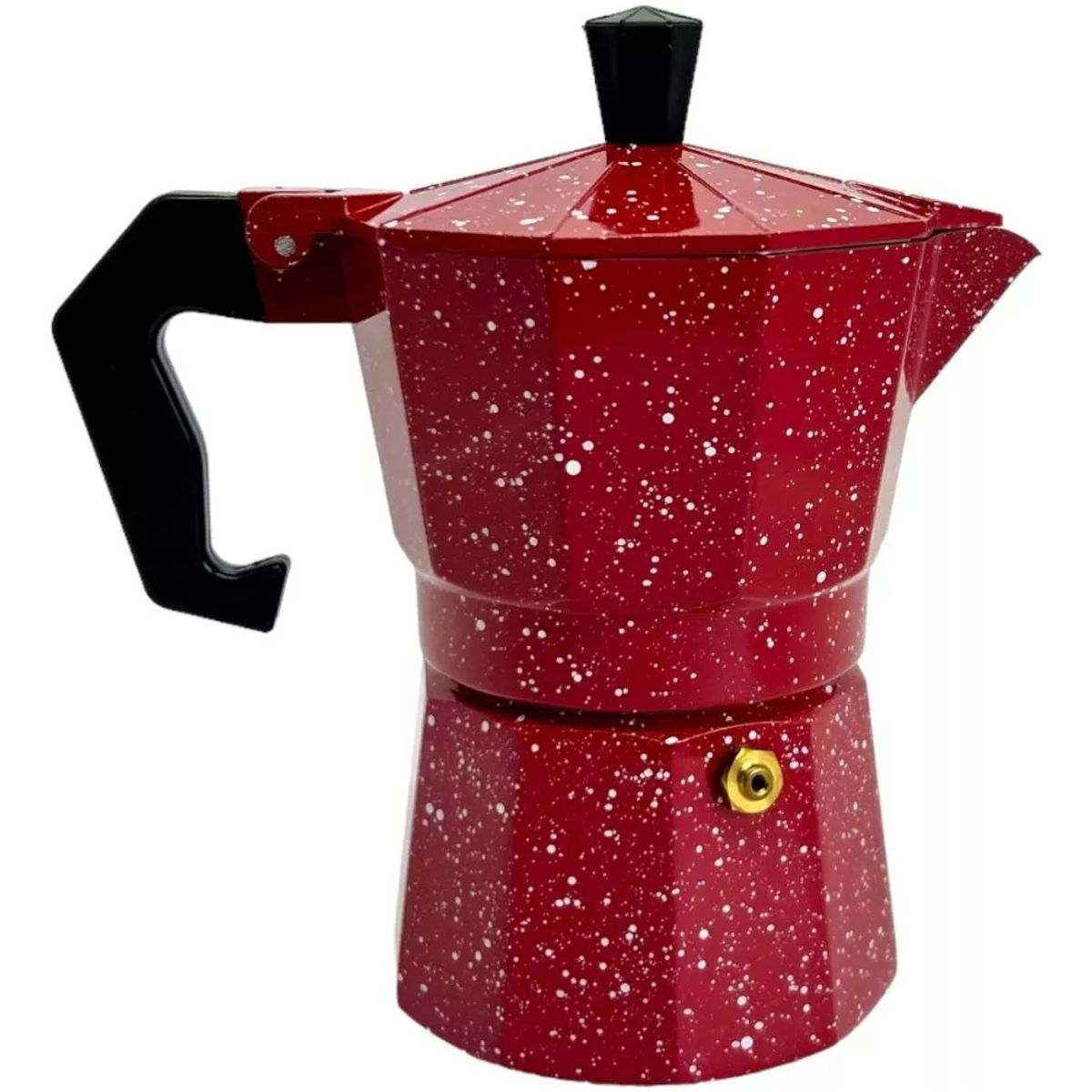 GENERICO - Cafetera Italiana De 9 Tazas Expresso Moka Diseño Granito