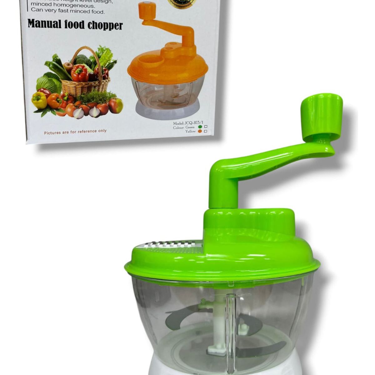 GENERICO - Picador De Cebolla Cortador Manual De Verduras 1300ml