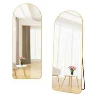 Espejo Pedestal Y Muro 1.60 X 50Cm Espejo Cuerpo Entero