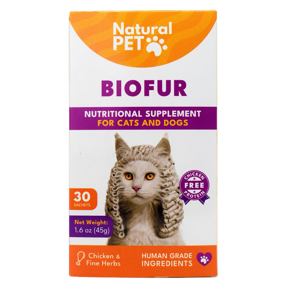 GENERICO - Biofur Suplemento Natural Para Perros Y Gatos 30 Sobres