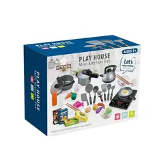 GENERICO - Cocina Juguete Cocinita Infantil Luz Sonido 36 Piezas Juego