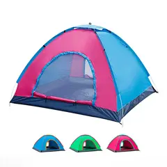 GENERICO - Carpa Camping 3 Personas Impermeable Playa Montaña Viaje