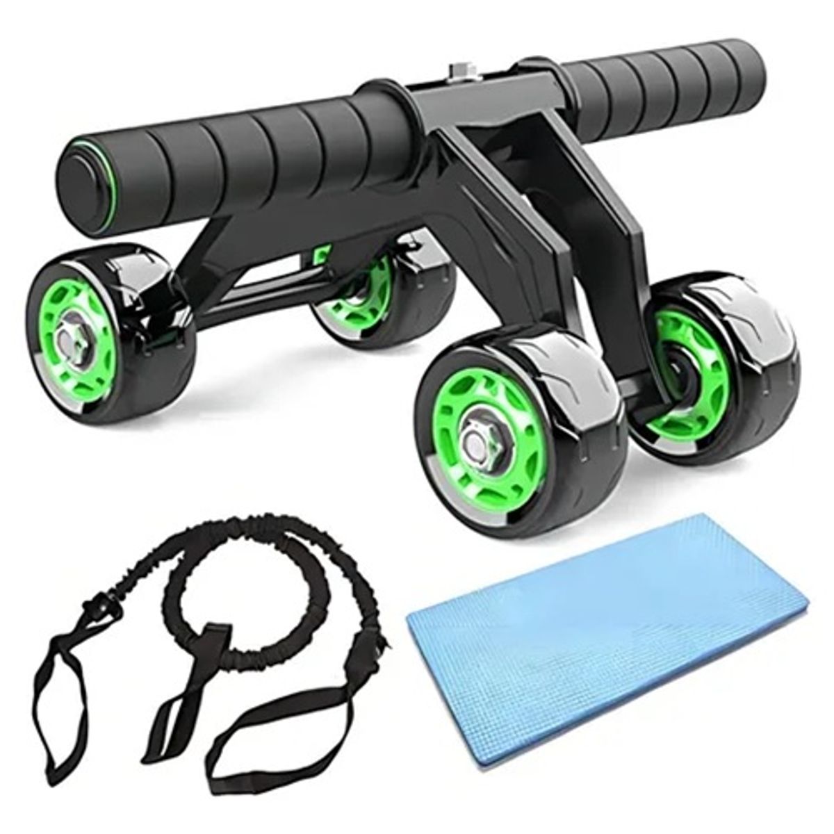 GENERICO - Rueda De Abdominales Ejercicio 4 Ruedas //angelstock