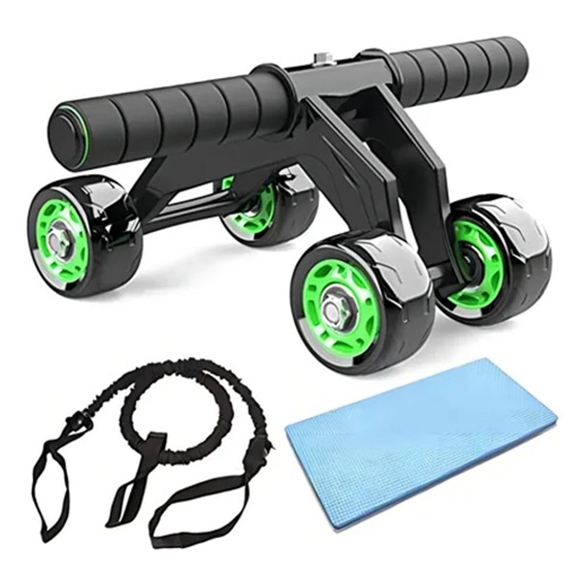 GENERICO - Rueda De Abdominales Ejercicio 4 Ruedas //angelstock