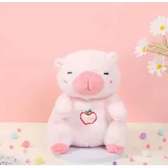 GENERICO - Capibara Peluche de apego respiración luces control de ansiedad Blanco
