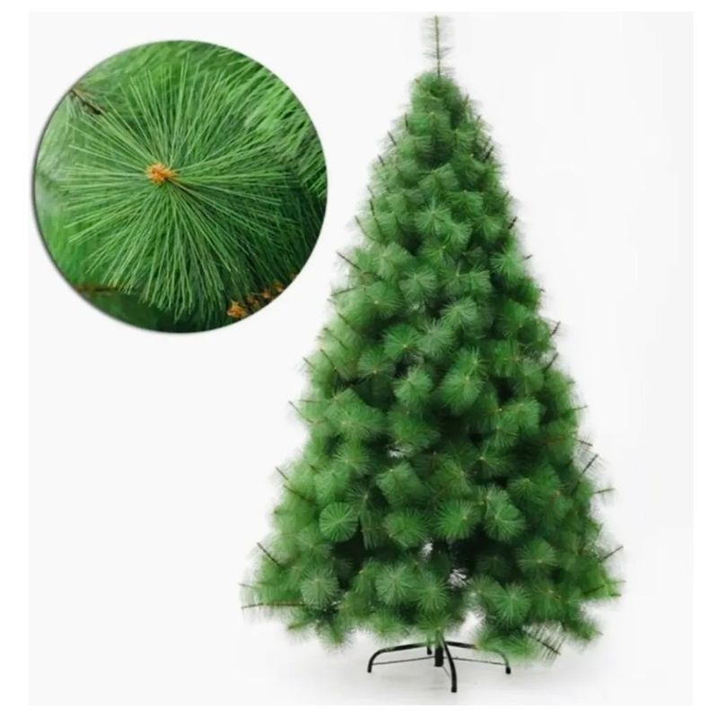 GENERICO - Arbol De Navidad Aguja De Pino Verde Pascua frondoso 180mt