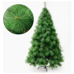 GENERICO - Arbol De Navidad Aguja De Pino Verde Pascua frondoso 180mt