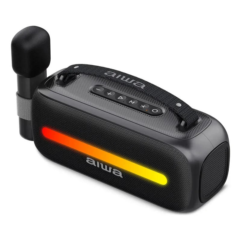 AIWA - Parlante Aiwa Awss40bt Portátil Bluetooth Con Karaoke