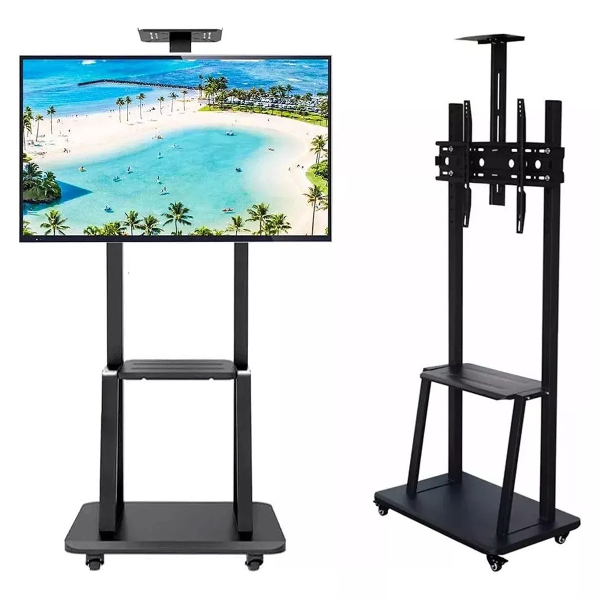 GENERICO - Soporte Rack Tv 32 A 70 Pedestal Ruedas Soporte Stand Móvil