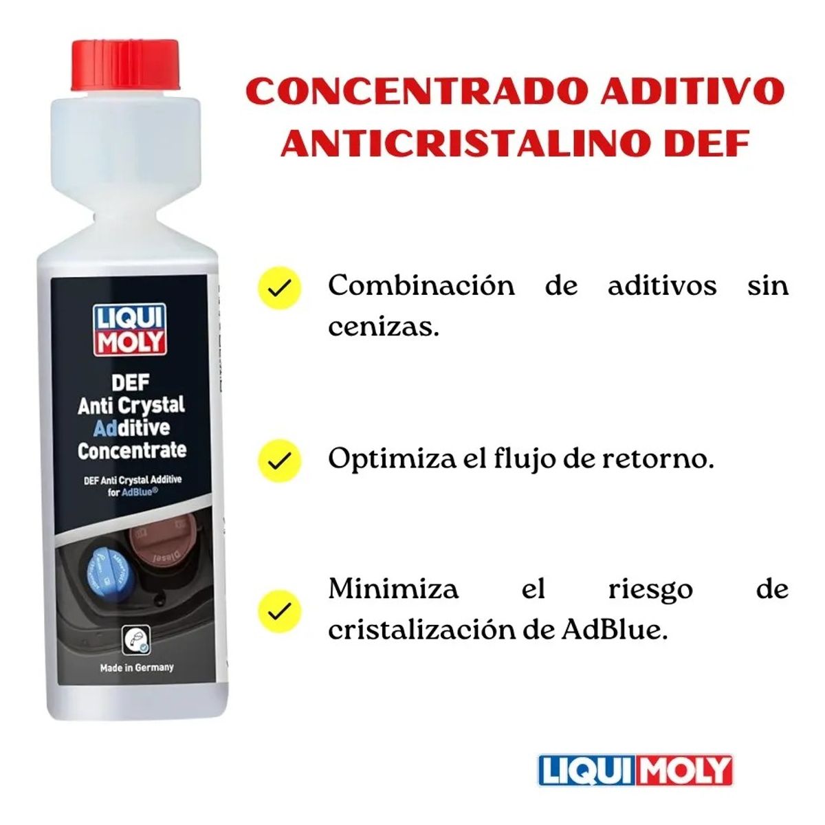 LIQUI MOLY - Liqui Moly aditivo auto anticristalizante concentrado adblue
