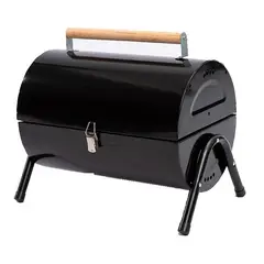 CARIBEE - Parrilla Asador A Carbón Tipo Barril Portatil