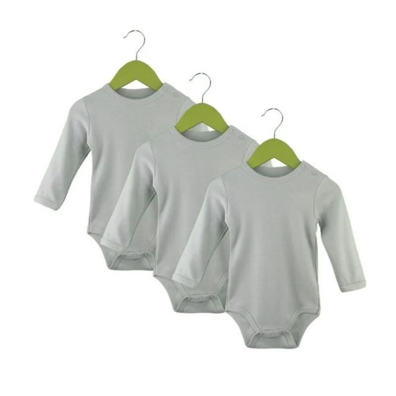 PUMUCKI - PACK DE 3 BODYS ALGODON BEBE