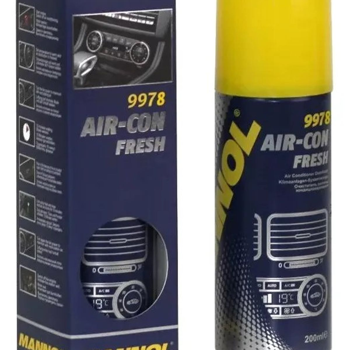 GENERICO - Limpiador Para Aire Acondicionado Mannol