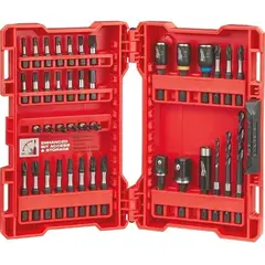 MILWAUKEE - Juego de puntas shockwave 40 piezas impact