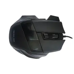 TECNOLAB - Mouse Gamer 1600 DPI LED Azul Preciso y Ergonómico - SC