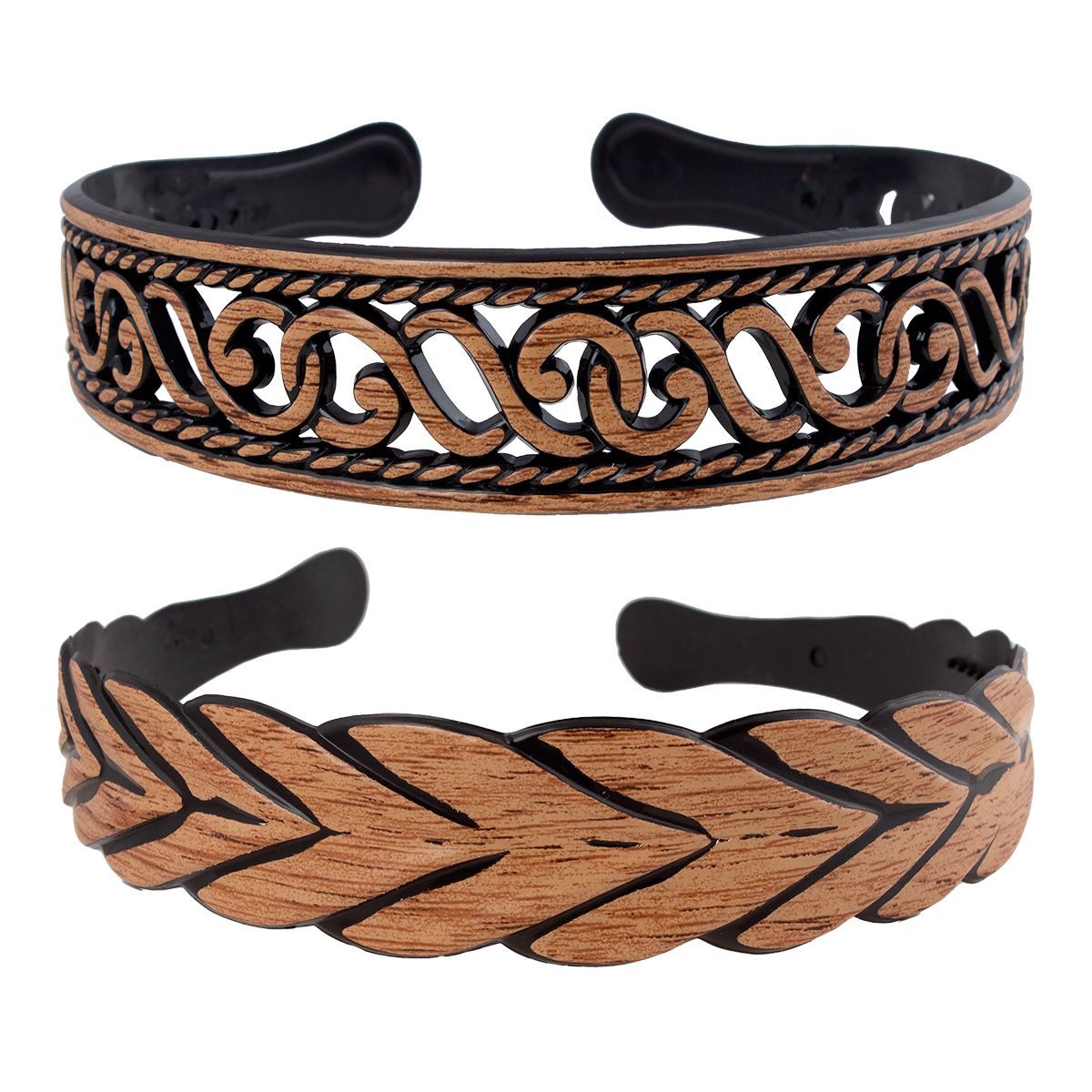 BIJOUTERIA LB20 SPA - Set de 2 cintillo promo 21 - Beige