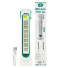 GENERICO - Linterna LED Multifuncional y con Carga Solar