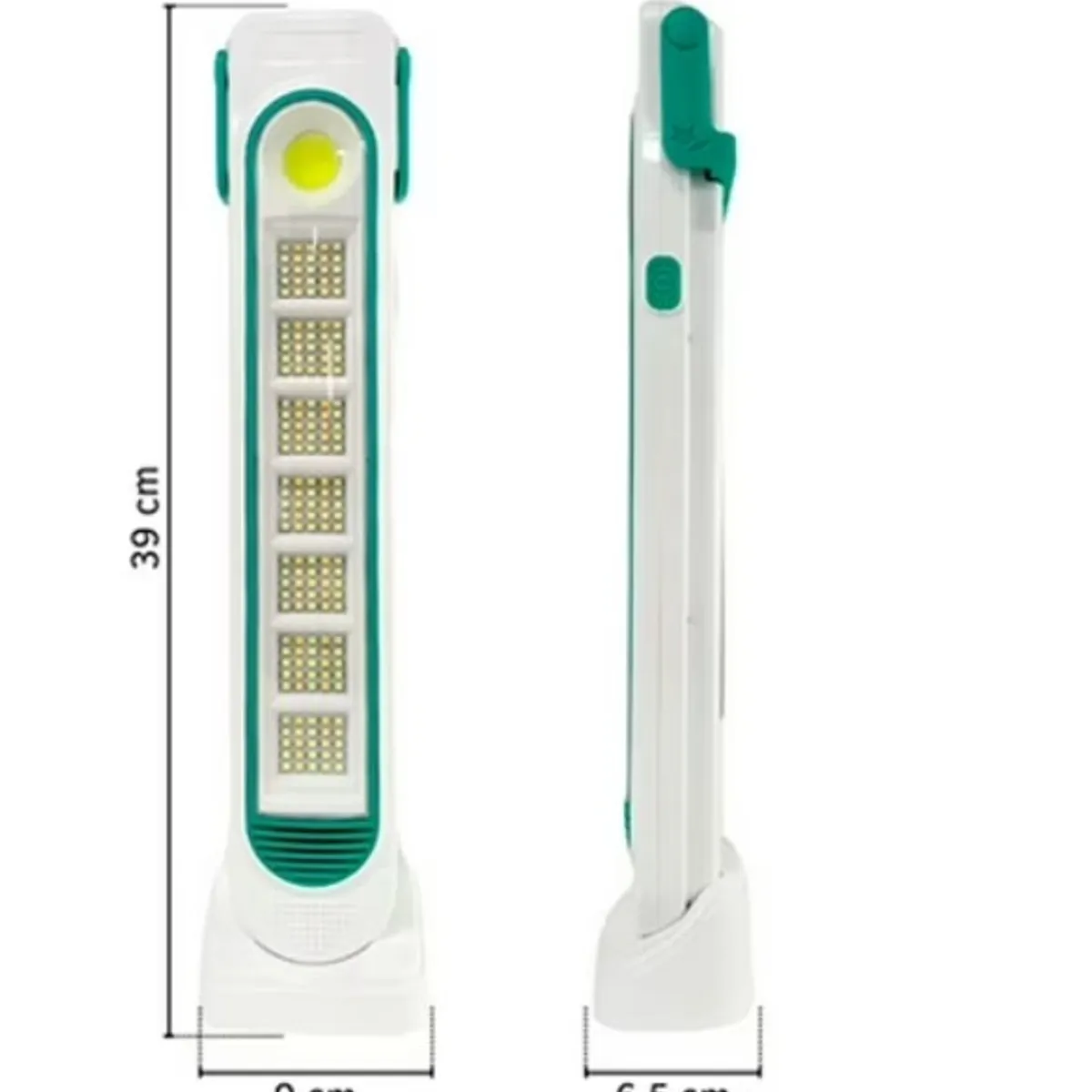 GENERICO - Linterna LED Multifuncional y con Carga Solar