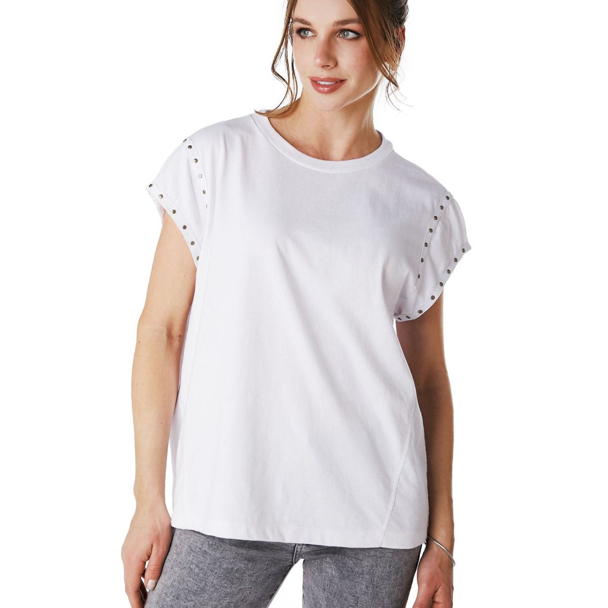 EFESIS - Polera Mercier Oversize Manga Corta Mujer