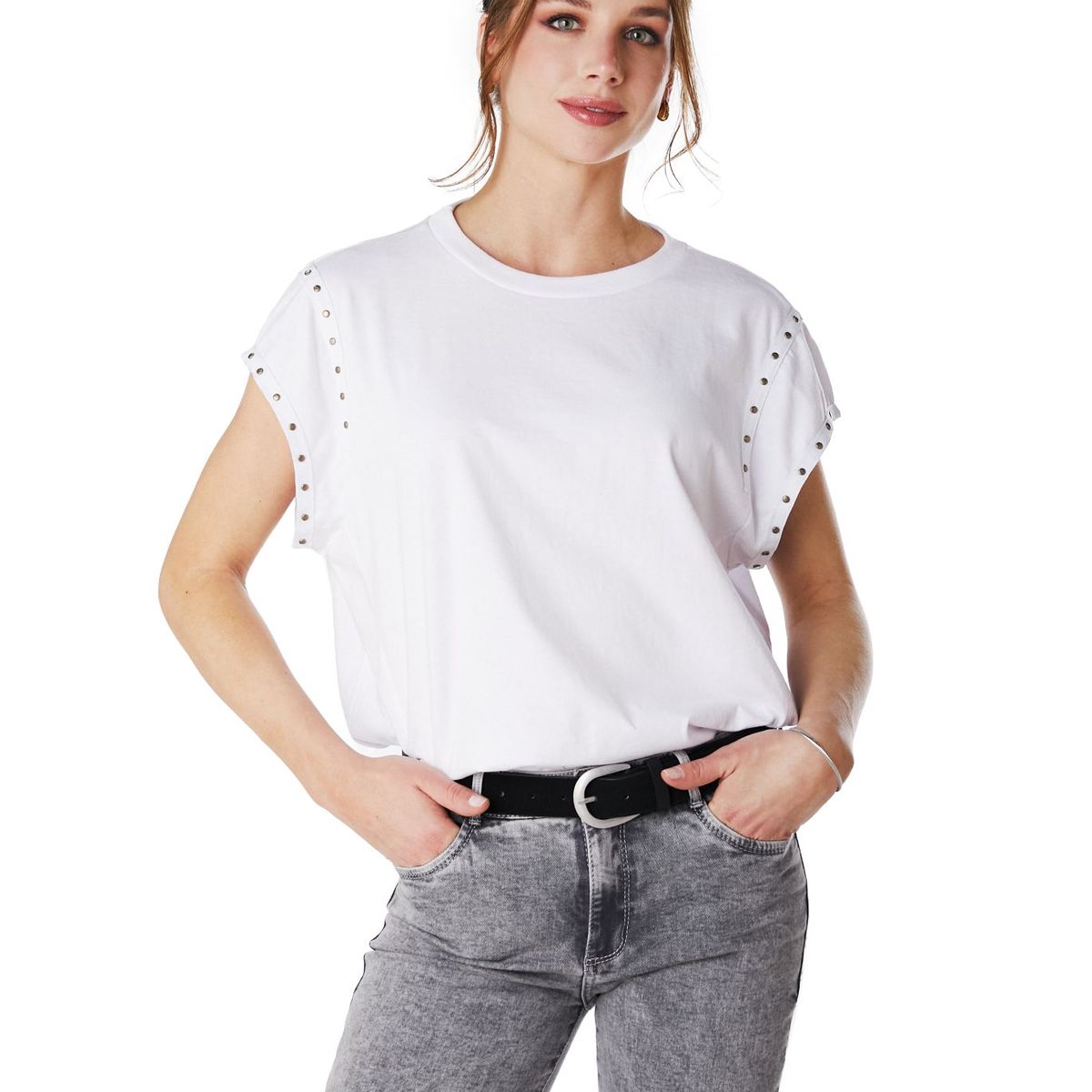 EFESIS - Polera Mercier Oversize Manga Corta Mujer