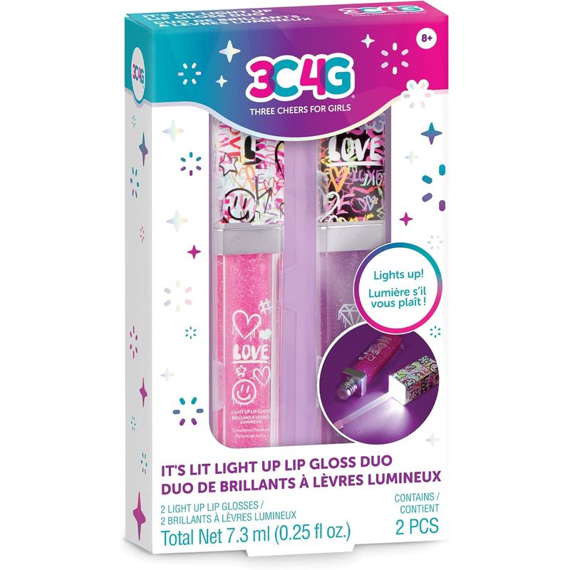MAKE IT REAL - Gloss Labial Iluminado Graffiti x2 Make It Real
