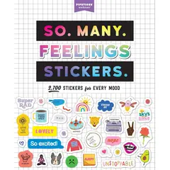 GENERICO - Libro Con Stickers Tantas Emociones en Inglés